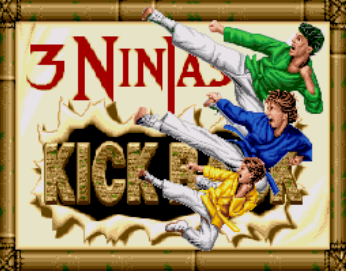 3 Ninjas Kick Back Title Screen
